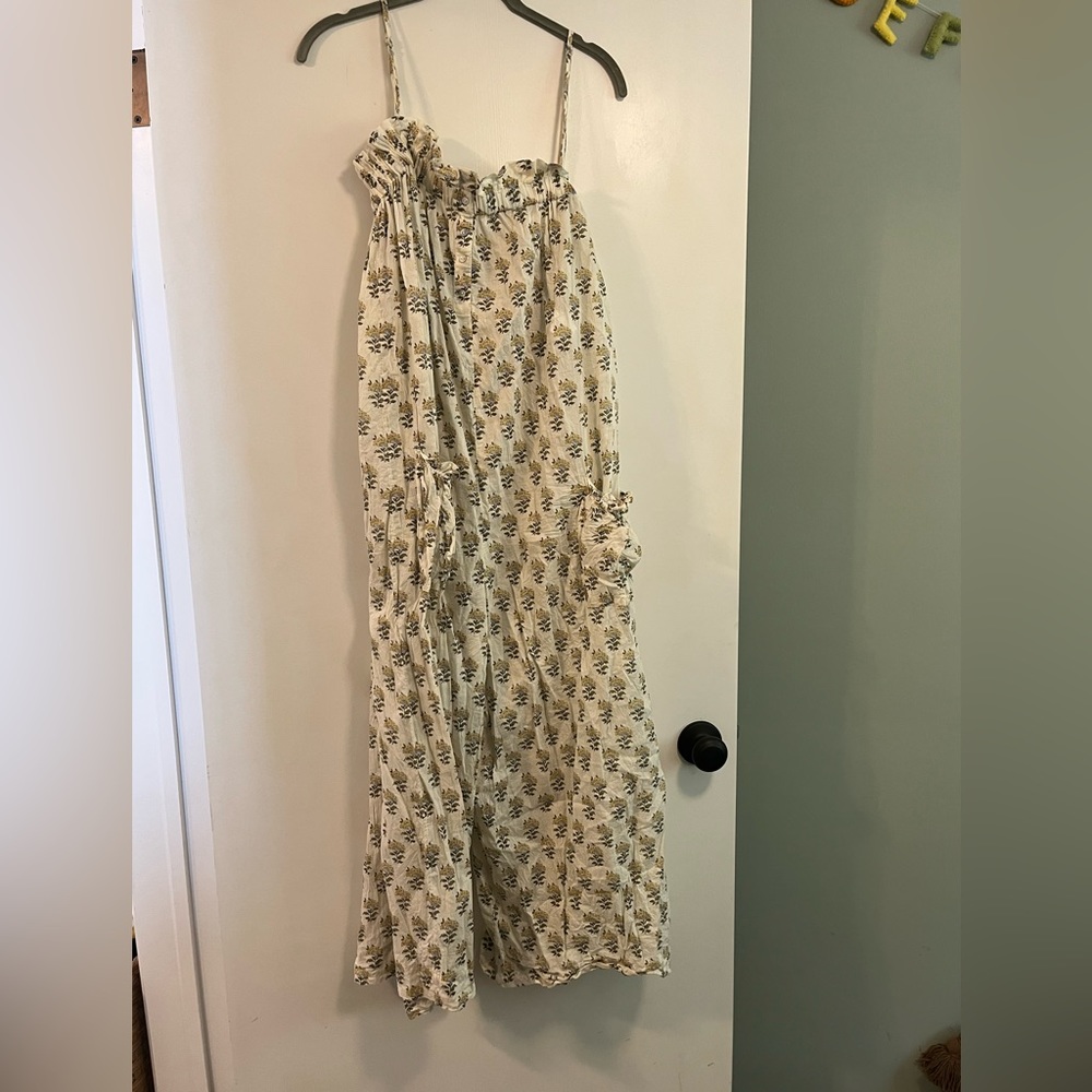 Zara floral jumpsuit